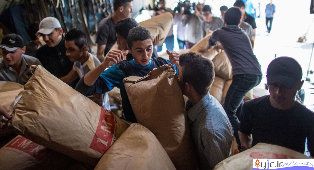 ورود ده‌ها تن کمک‌های بشر دوستانه به غوظه شرقی دمشق