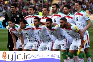 حضور بازیکنان کشور عزیزمان ایران با بازوبند مشکی در بازی با ونزوئلا! عکس