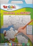 pdf+ دانلود رایگان کتاب ست رنگ‌آميزي كودك به كمك اعداد TOY COLOR 874
